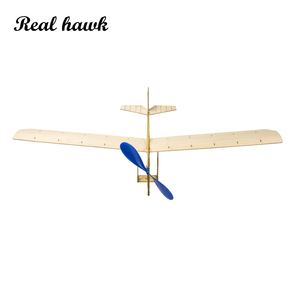 Model Kit Ixchel - STEM Rubber Band Powered Airplane Kit,
