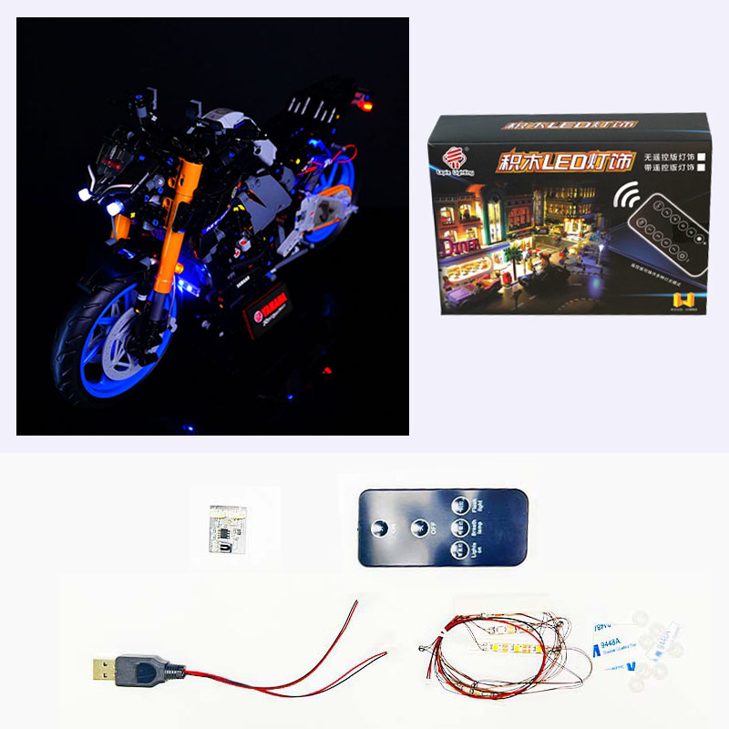 Model Kit Yamaha - LED Light Kit for LEGO 42159