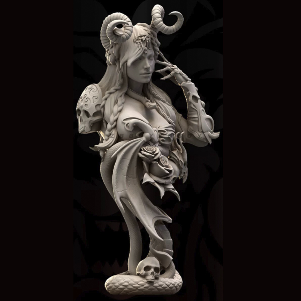 Model Kit Mecha Girl - 1/10 Love & HATE, Horned Magic
