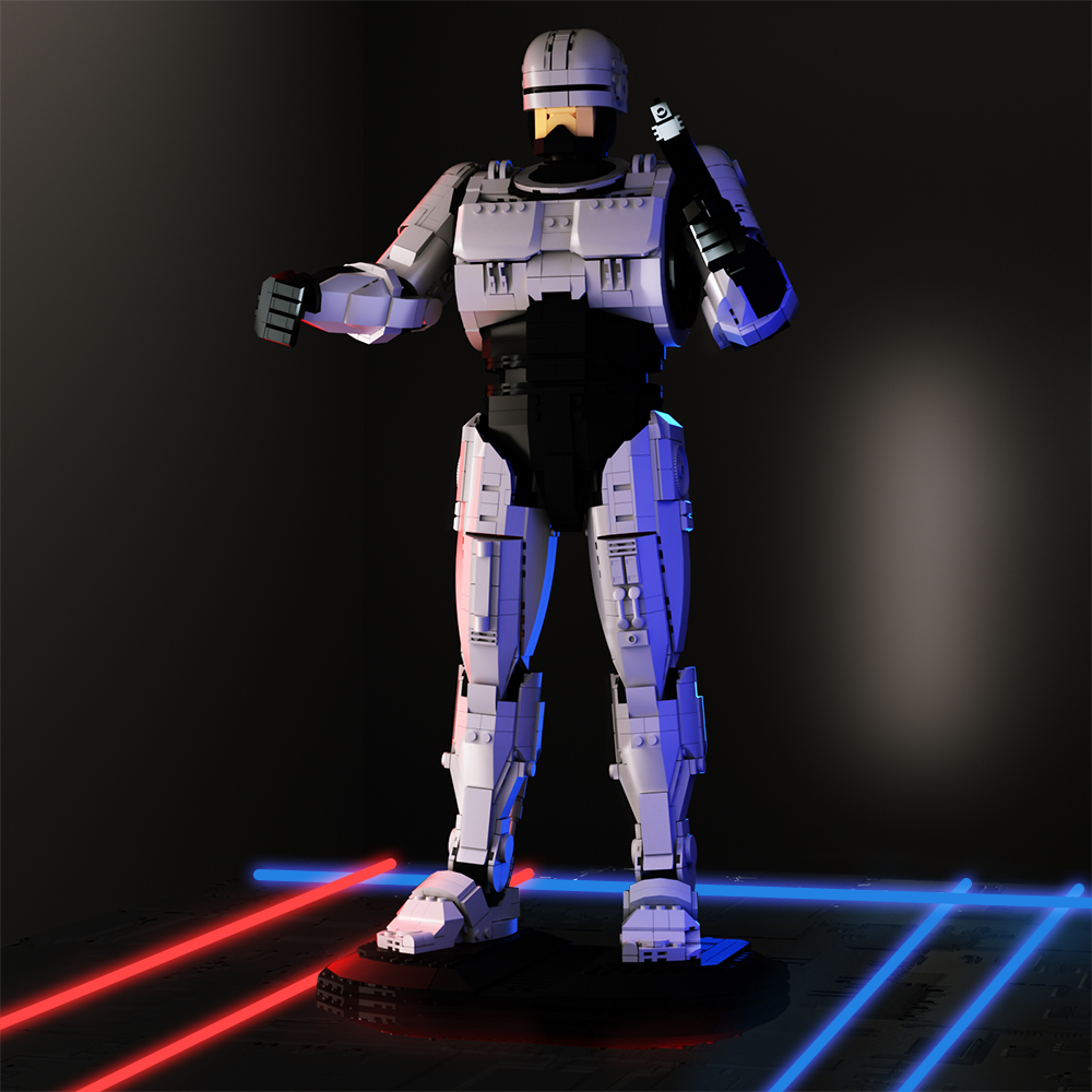 MOC RoboCoped Robot Building B - đánh giá và giá Model Kit Robocop