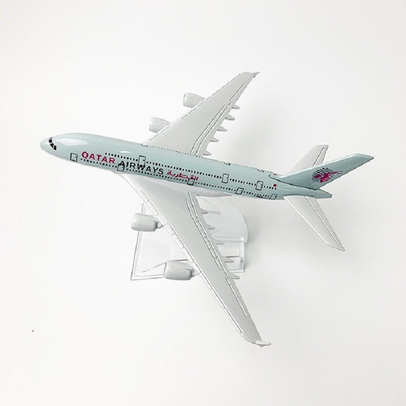 16cm 1/400 Scale Qatar Airways - đánh giá và giá Model Kit Planes