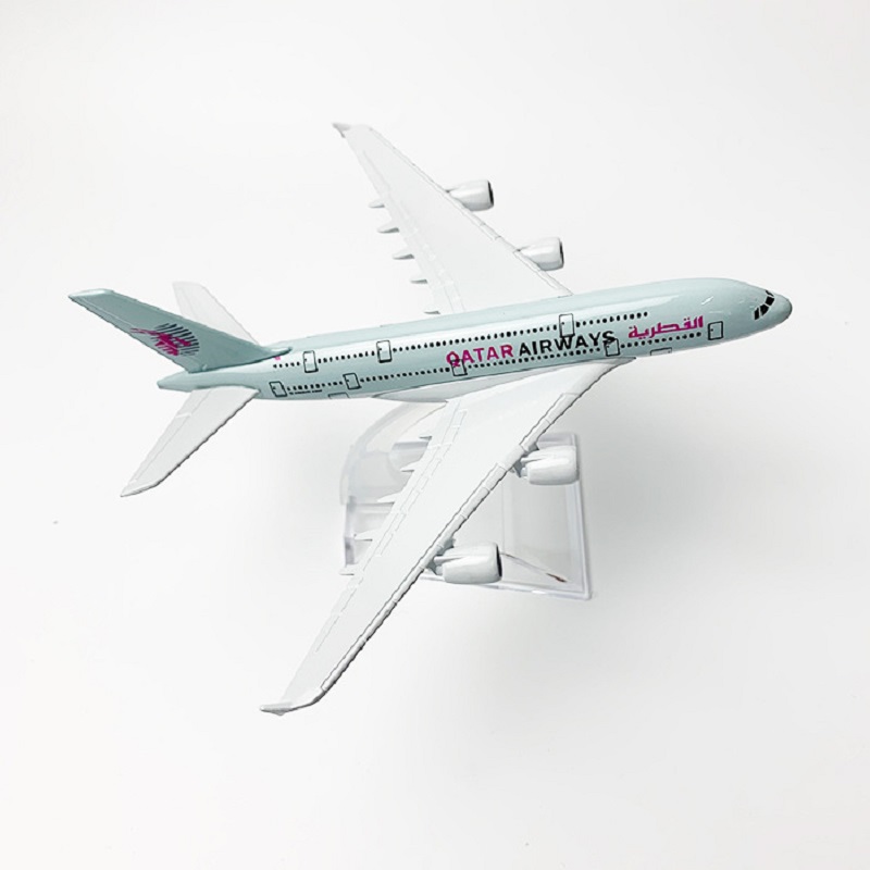 16cm 1/400 Scale Qatar Airways - đánh giá và giá Model Kit Planes