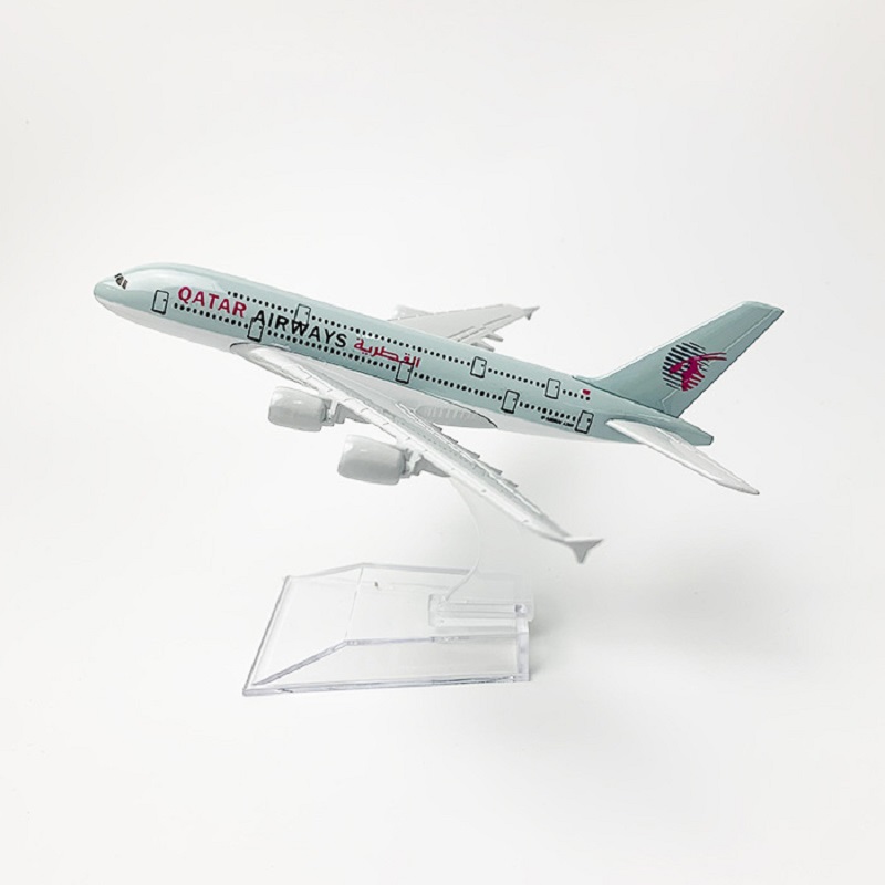 16cm 1/400 Scale Qatar Airways - đánh giá và giá Model Kit Planes