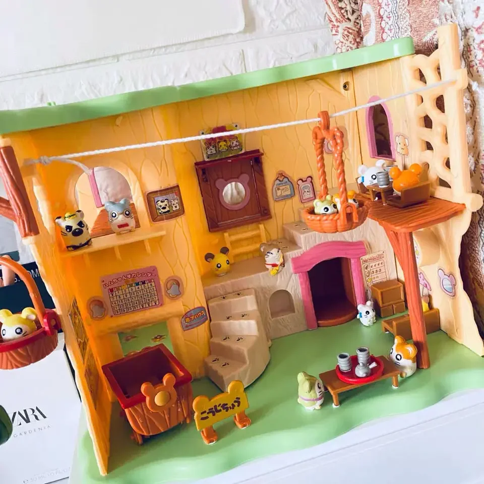 New Cute Japan Anime Hamtaro B - đánh giá và giá Model Kit House