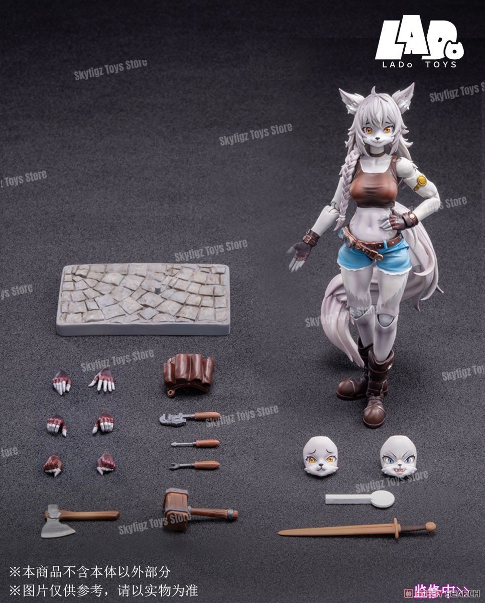 In Stock LADoTOYS Adventure Sq - đánh giá và giá Model Kit Mecha Girl