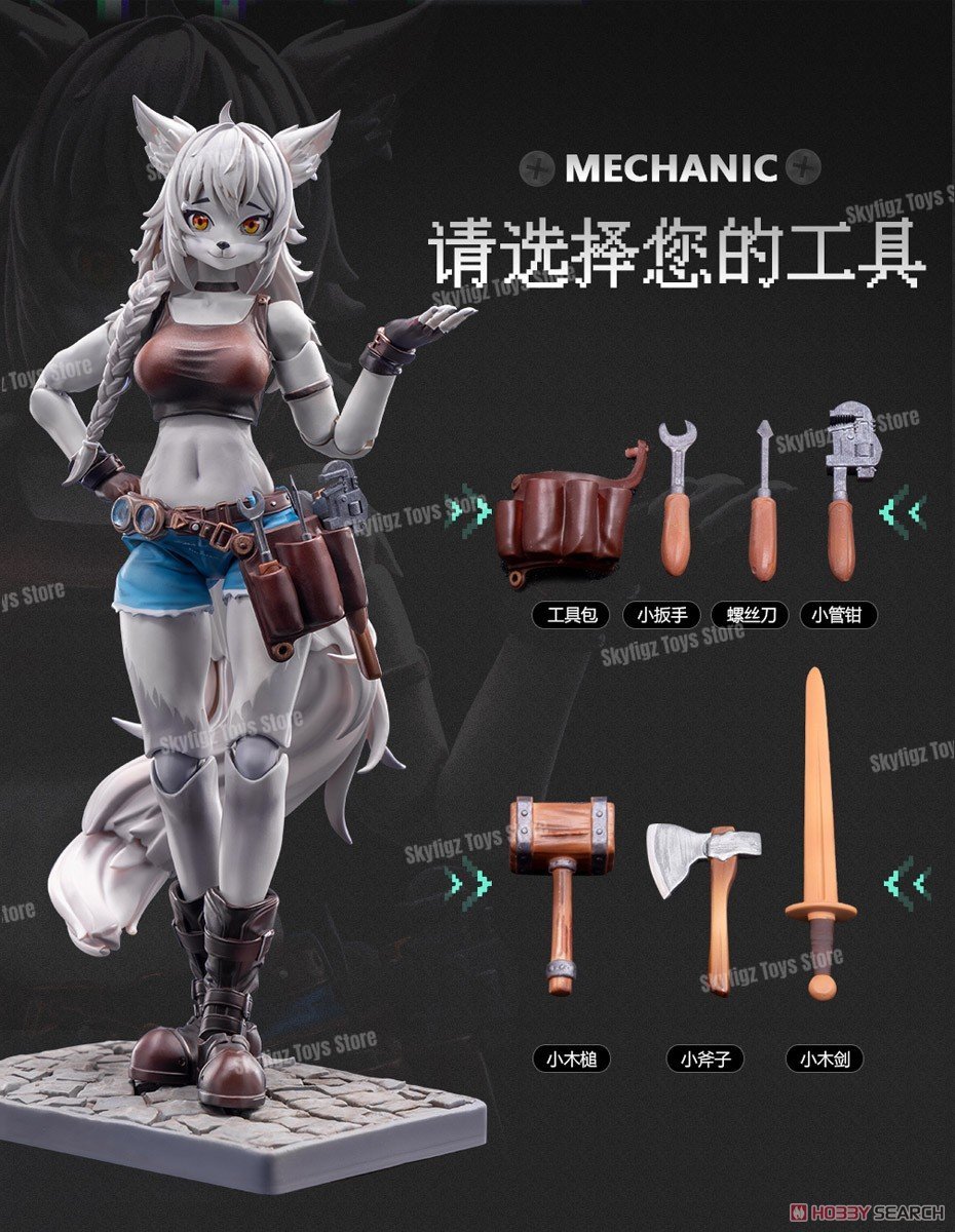 In Stock LADoTOYS Adventure Sq - đánh giá và giá Model Kit Mecha Girl