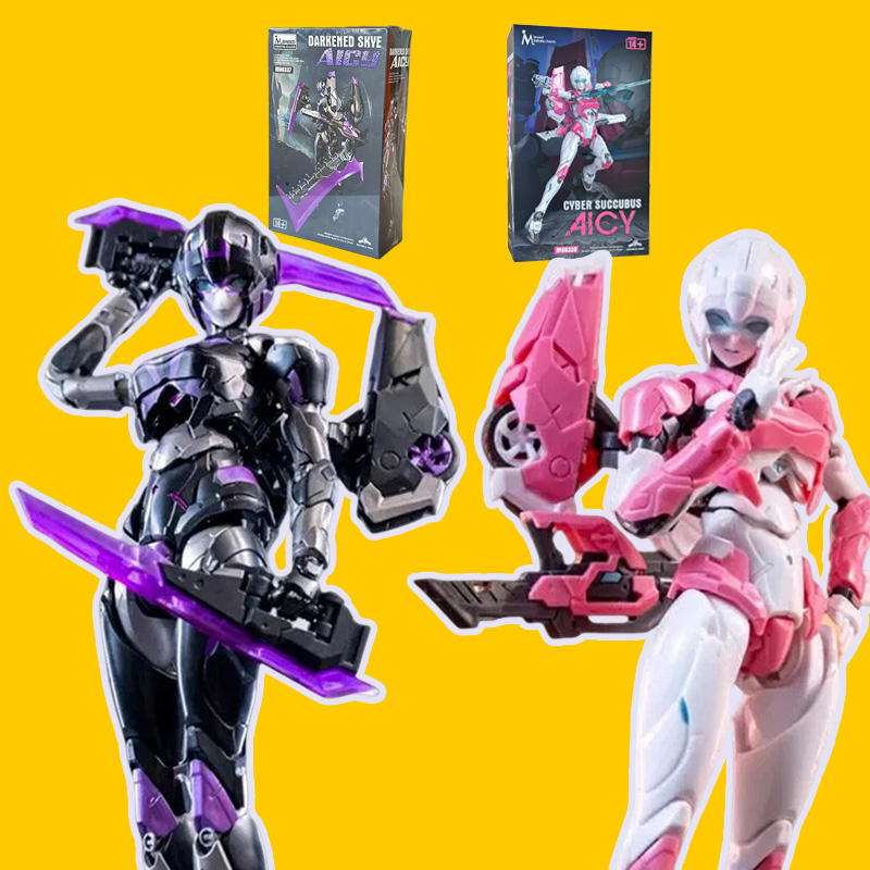 In Stock M66336 Pink M66337 Da - đánh giá và giá Model Kit Mecha Girl