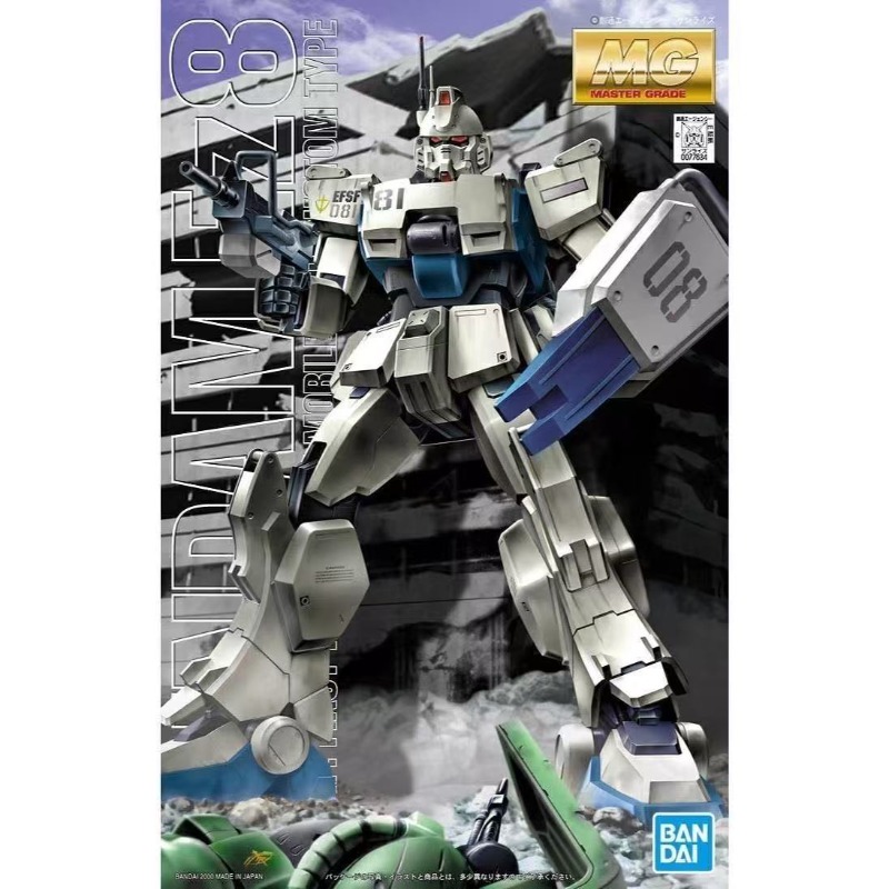 Bandai Original MG RX-79G Ez8  - đánh giá và giá Model Kit Ms General