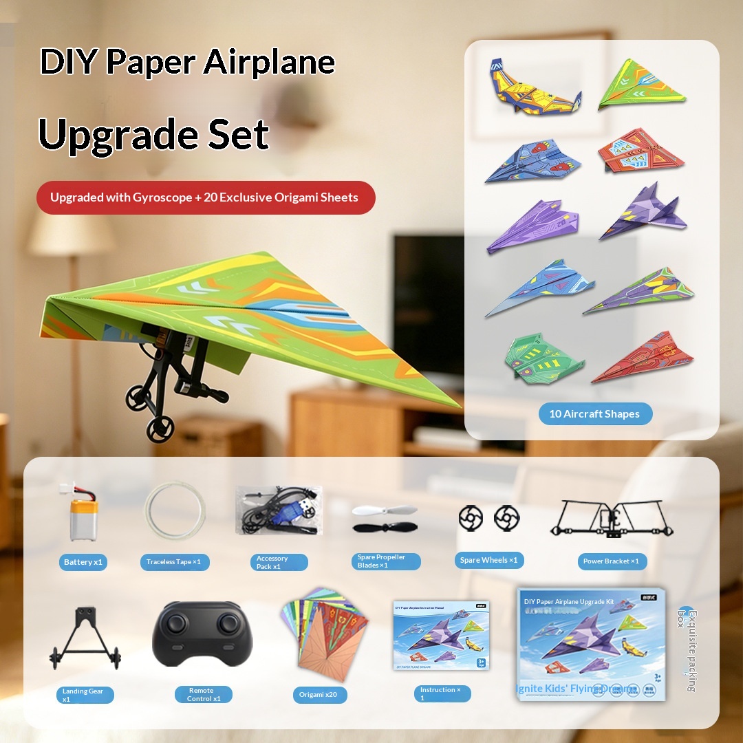 Diy Paper Plane Power Kit Fold - đánh giá và giá Model Kit Expert