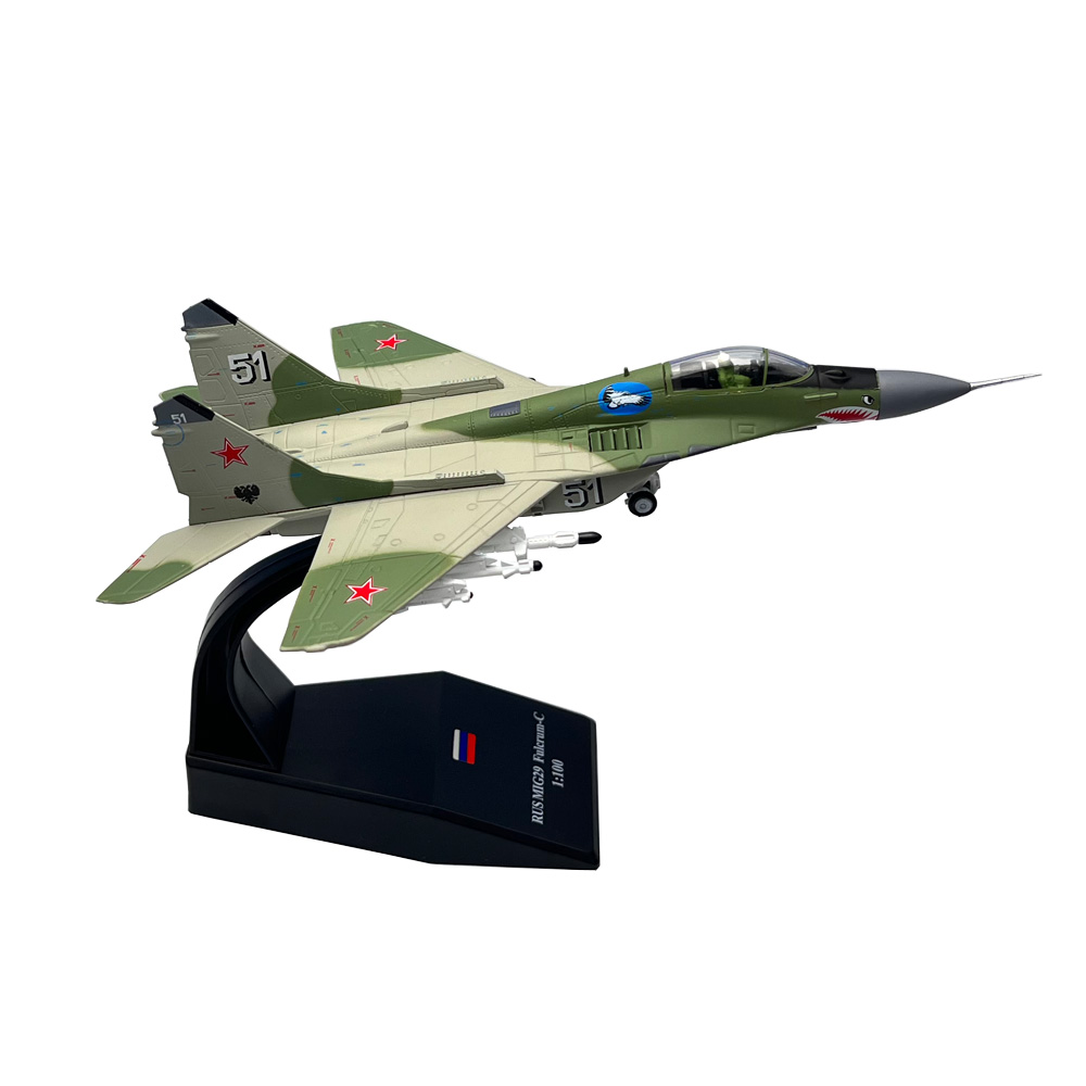 1/100 Scale Russian MIG-29 Mig - đánh giá và giá Model Kit Planes