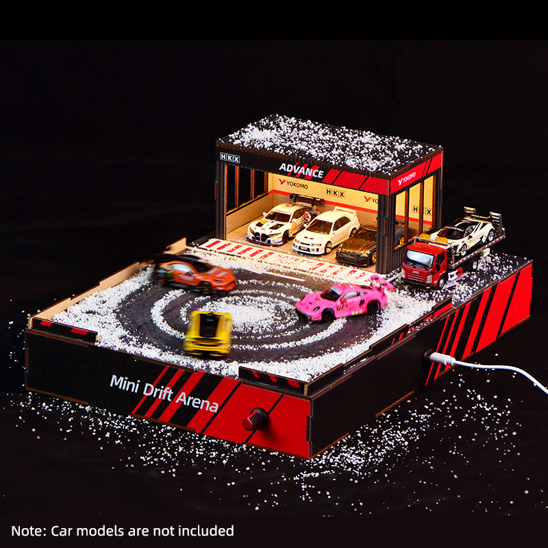 1:64 Scale DIY Drift Track Dio - đánh giá và giá Model Kit Ixchel