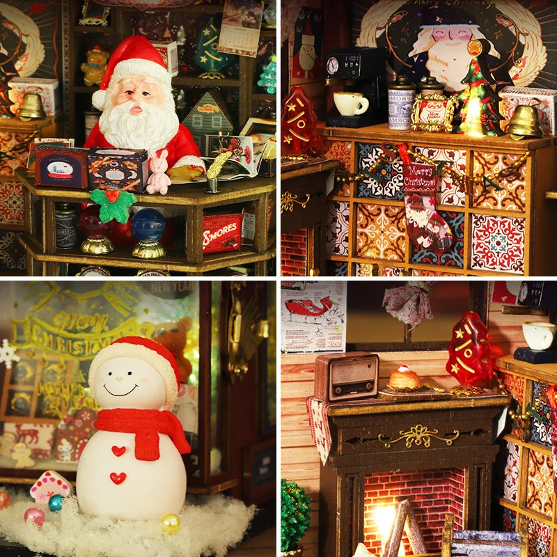DIY little house Christmas won - đánh giá và giá Model Kit House