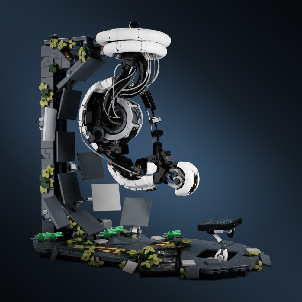 MOC Portal 2 GLaDOS Robot Buil - đánh giá và giá Model Kit Robocop