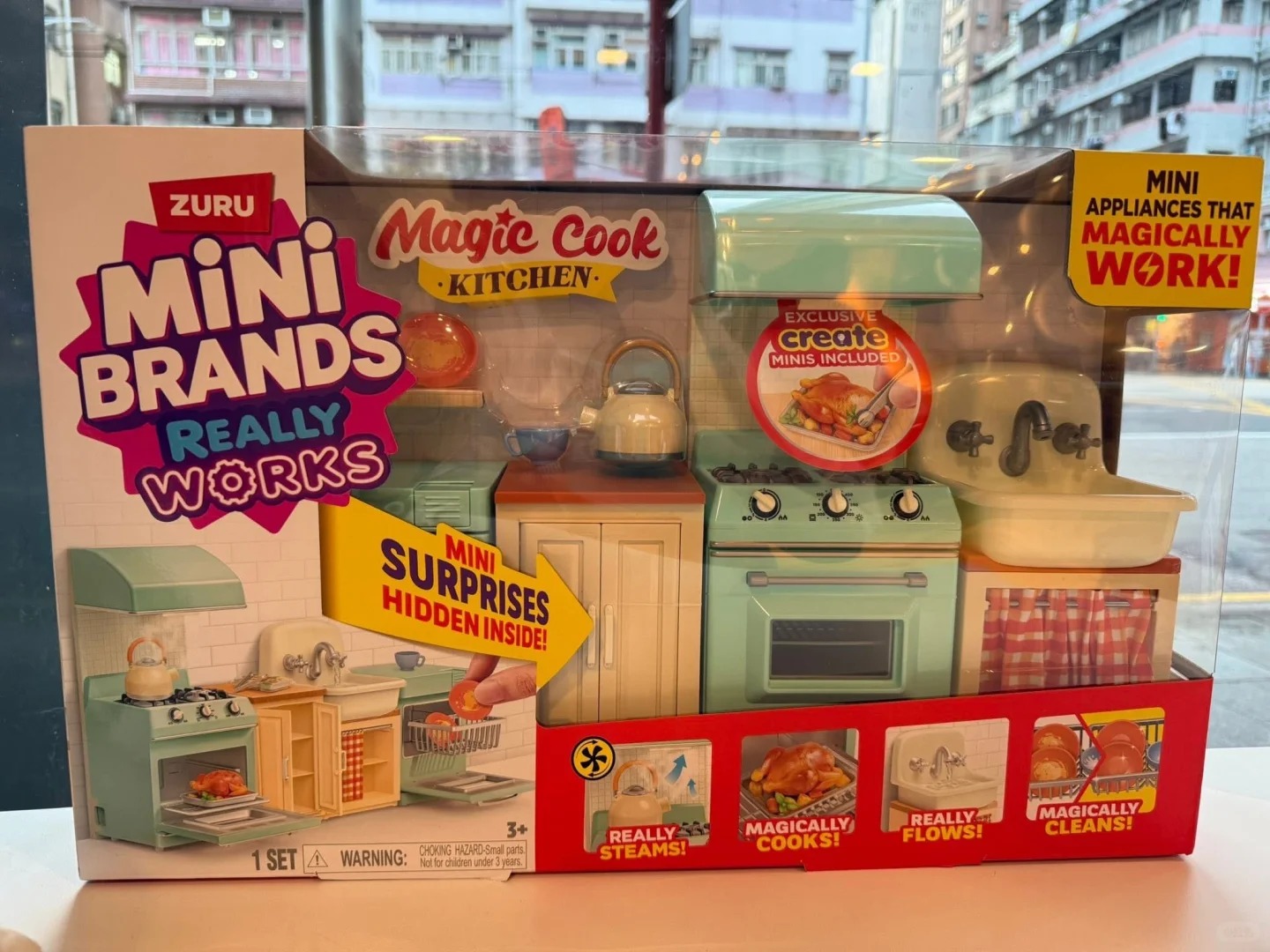 Zuru Mini Brands Magic Cook Ki - đánh giá và giá Model Kitchen Set