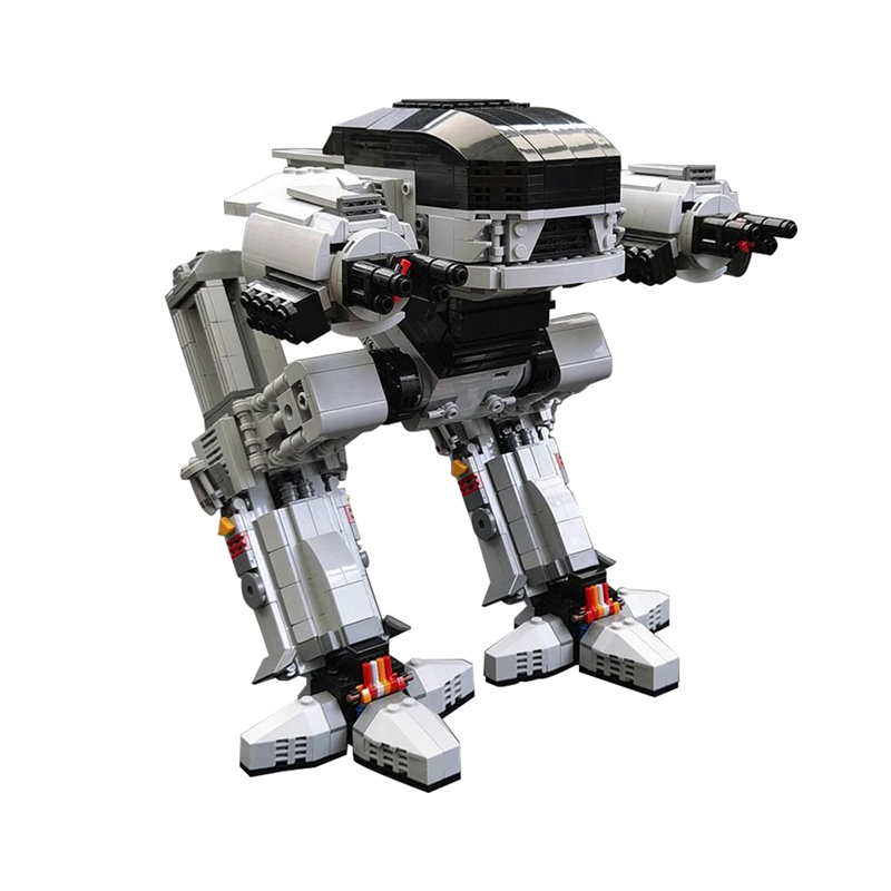 Gobricks UCS Scale ED-209 Robo - đánh giá và giá Model Kit Robocop