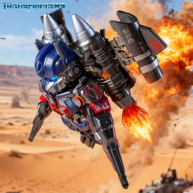 Optimus Prime Jetpack Transfor - đánh giá và giá Model Kit Optimus