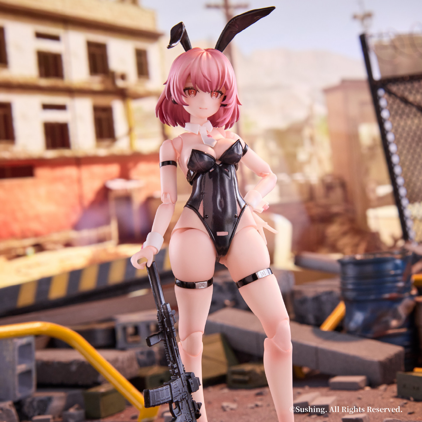 In Stock Sushing 1/12 Bunny Ra - đánh giá và giá Model Kit Mecha Girl