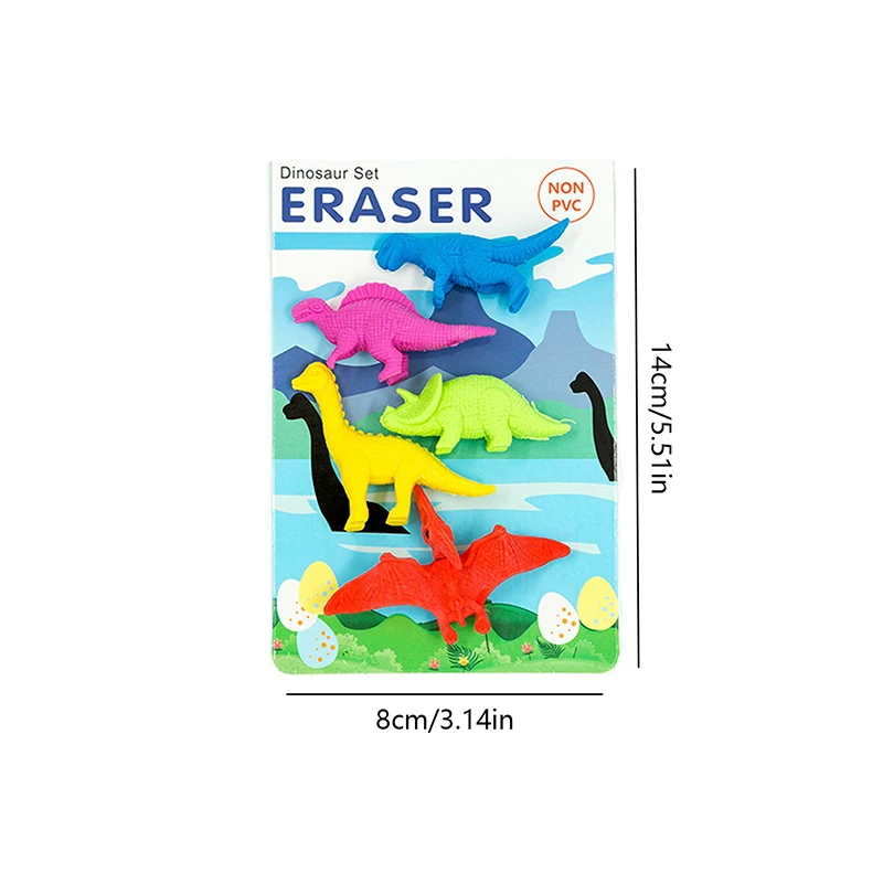 4PCS/1set Creative Cartoon 3D  - đánh giá và giá Model Kit Dinosaur Bandai