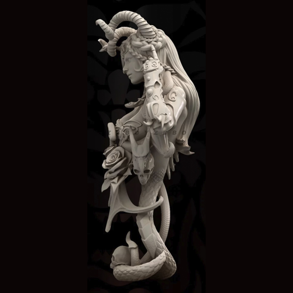1/10 Love & HATE, Horned Magic - đánh giá và giá Model Kit Mecha Girl