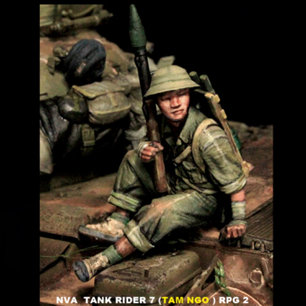 1/35 NVA Tank RIDER 7, RPD 2,  - đánh giá và giá Model Kit Ixchel