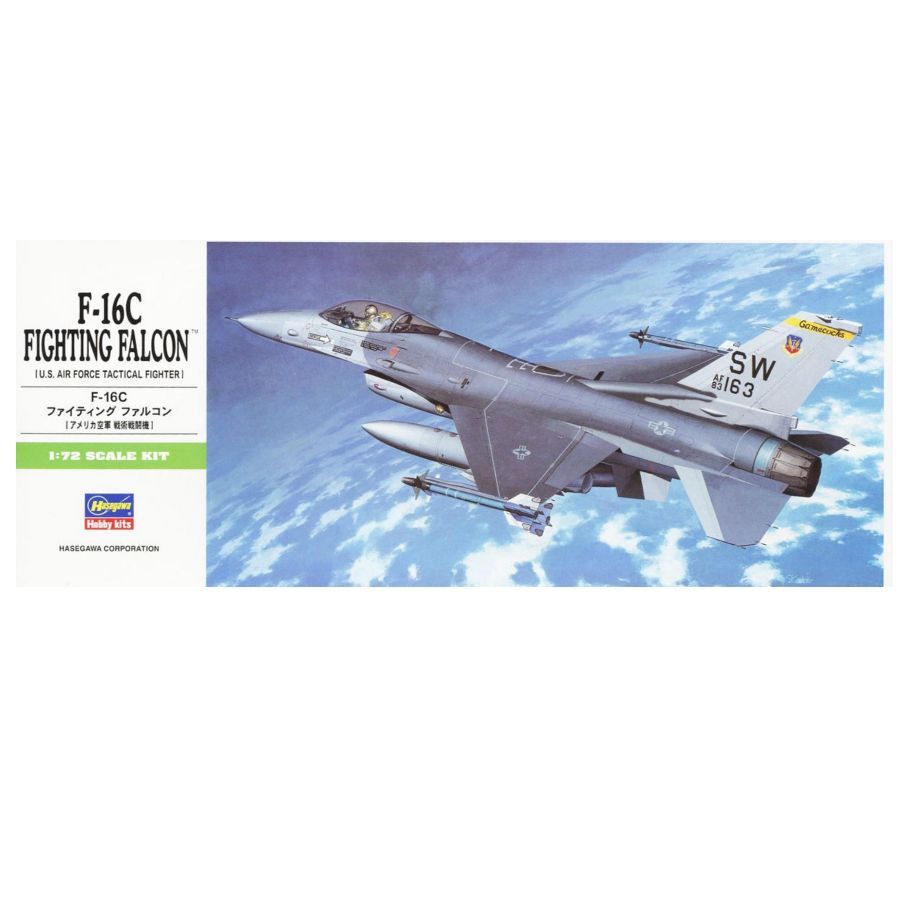 HASEGAWA HA00232 1/72 F-16C Fi - đánh giá và giá Model Kit Hasegawa