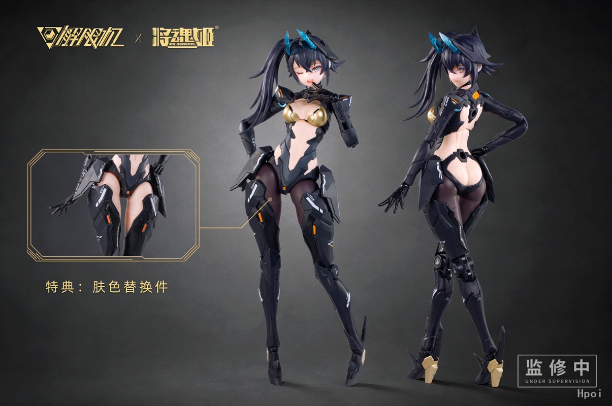 JHJ 1/10  UBP-A04S Panther Act - đánh giá và giá Model Kit Mecha Girl
