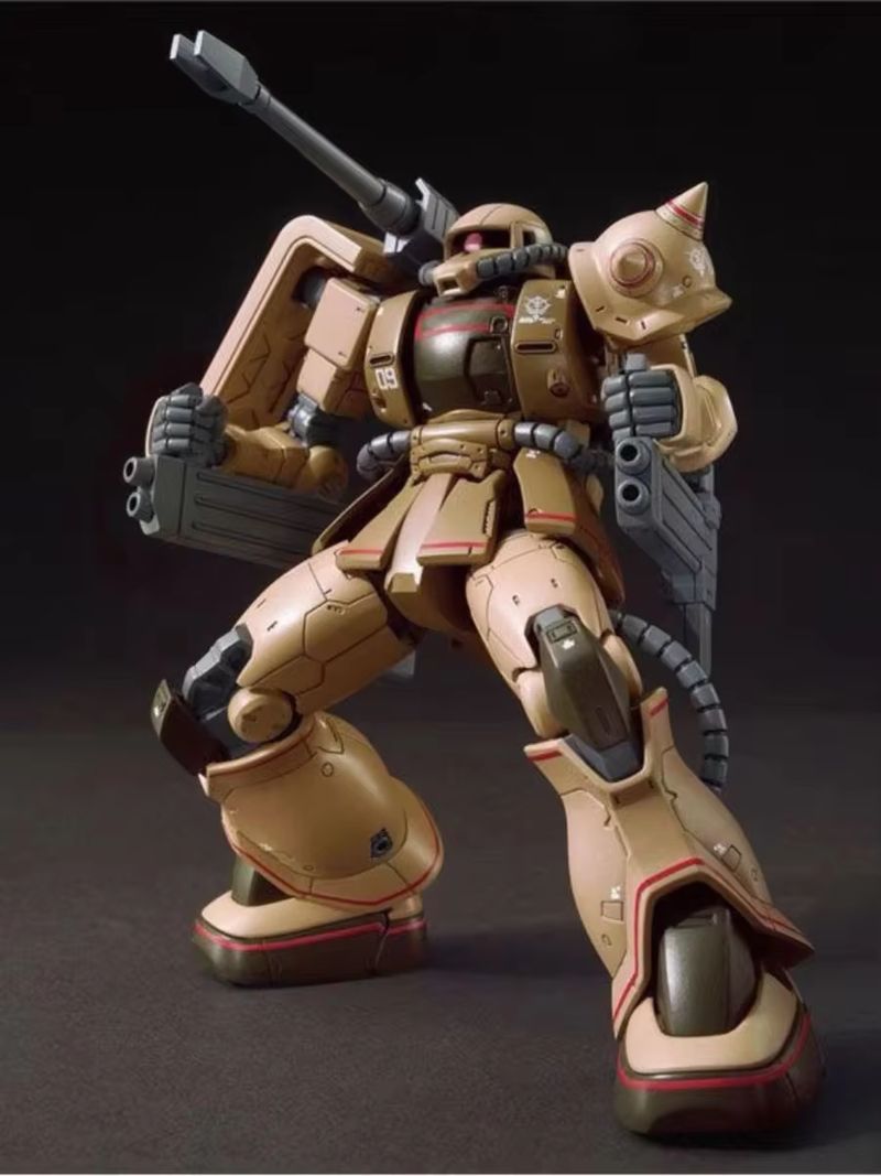 Hg 1/144 Gto Ms-06c-6/R6 Zaku  - đánh giá và giá Model Kit Gundam Hg
