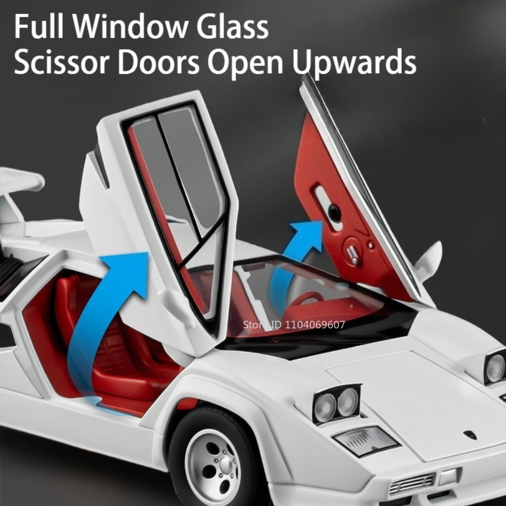 1:24 Countach LP500S REVUELTO  - đánh giá và giá Model Kit Lamborghini