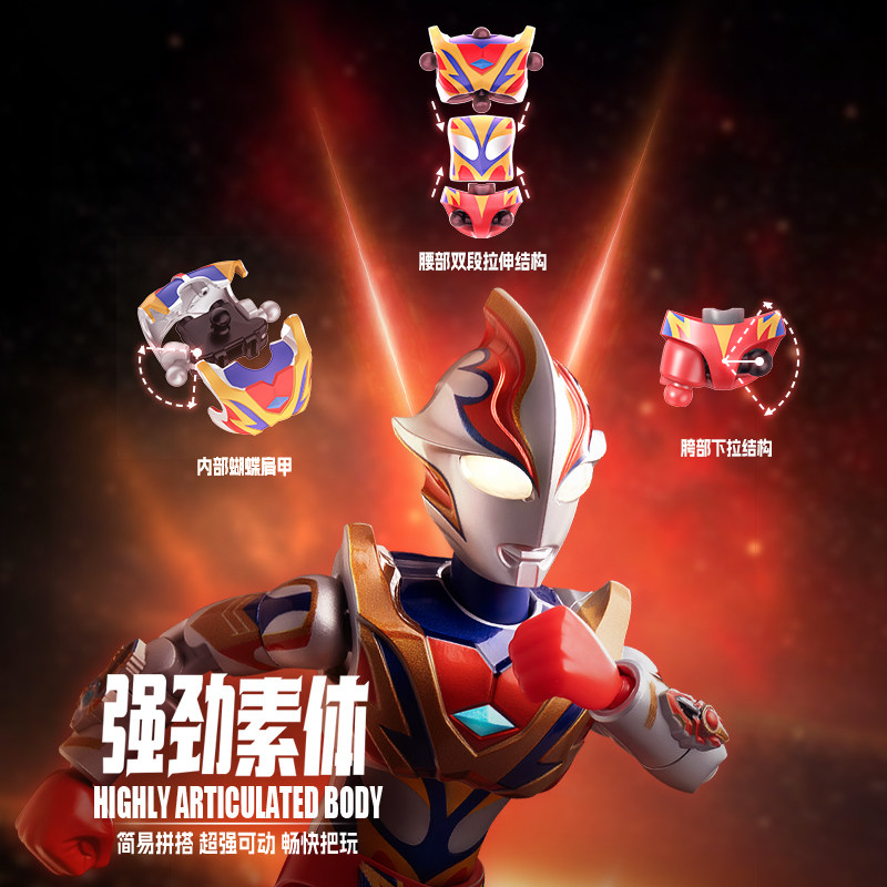 Buluke Ultraman Zero Assembled - đánh giá và giá Model Kit Ultraman Zero