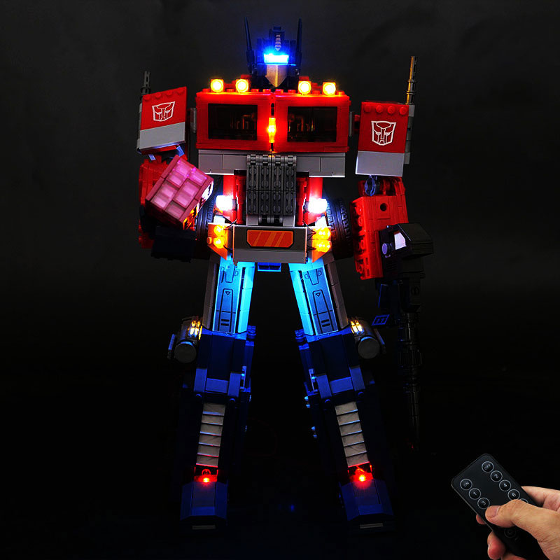LED Light Kit For LEGO 10302 O - đánh giá và giá Model Kit Optimus