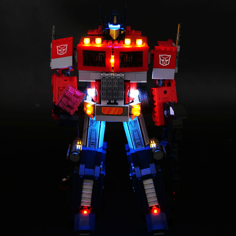 LED Light Kit For LEGO 10302 O - đánh giá và giá Model Kit Optimus