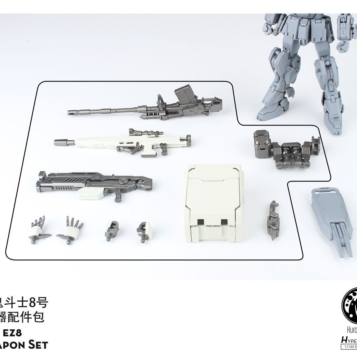 NEW Kurofuneco Easy-8 Action F - đánh giá và giá Model Kit Gundam Hg