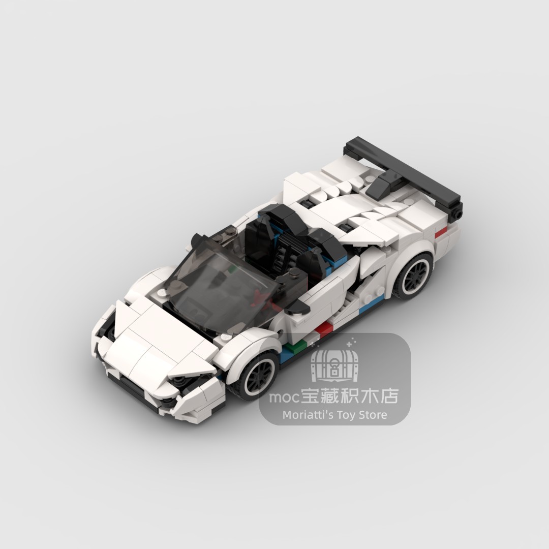 MOC Lambo Aventador SVJ  368pc - đánh giá và giá Model Kit Lamborghini