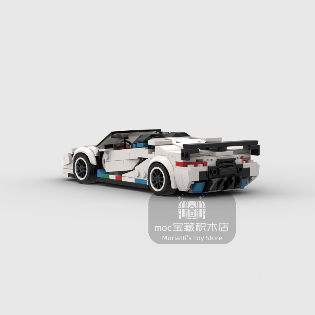MOC Lambo Aventador SVJ  368pc - đánh giá và giá Model Kit Lamborghini