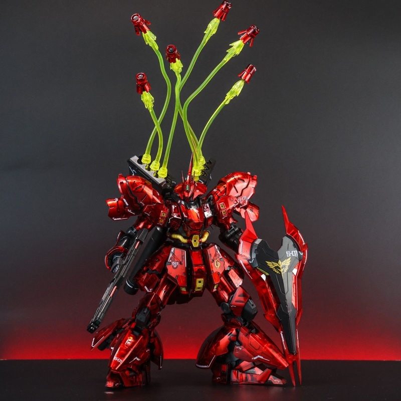 STAR RG 1/144 Sazabi Electropl - đánh giá và giá Model Kit Gundam Hg