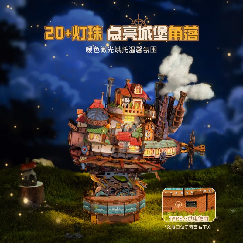 Genuine Travel Vessel Howl's M - đánh giá và giá Model Kit Ixchel